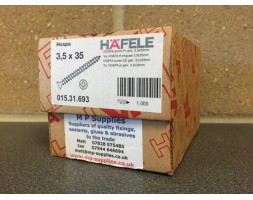 Screw silver c/sunk 3.5x35mm (per 1000)